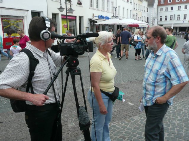 02. Juli 2013 Demo und Stadtratsitzung